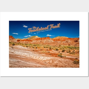 Toadstool Trail at Grand Staircase-Escalante National Monument Posters and Art